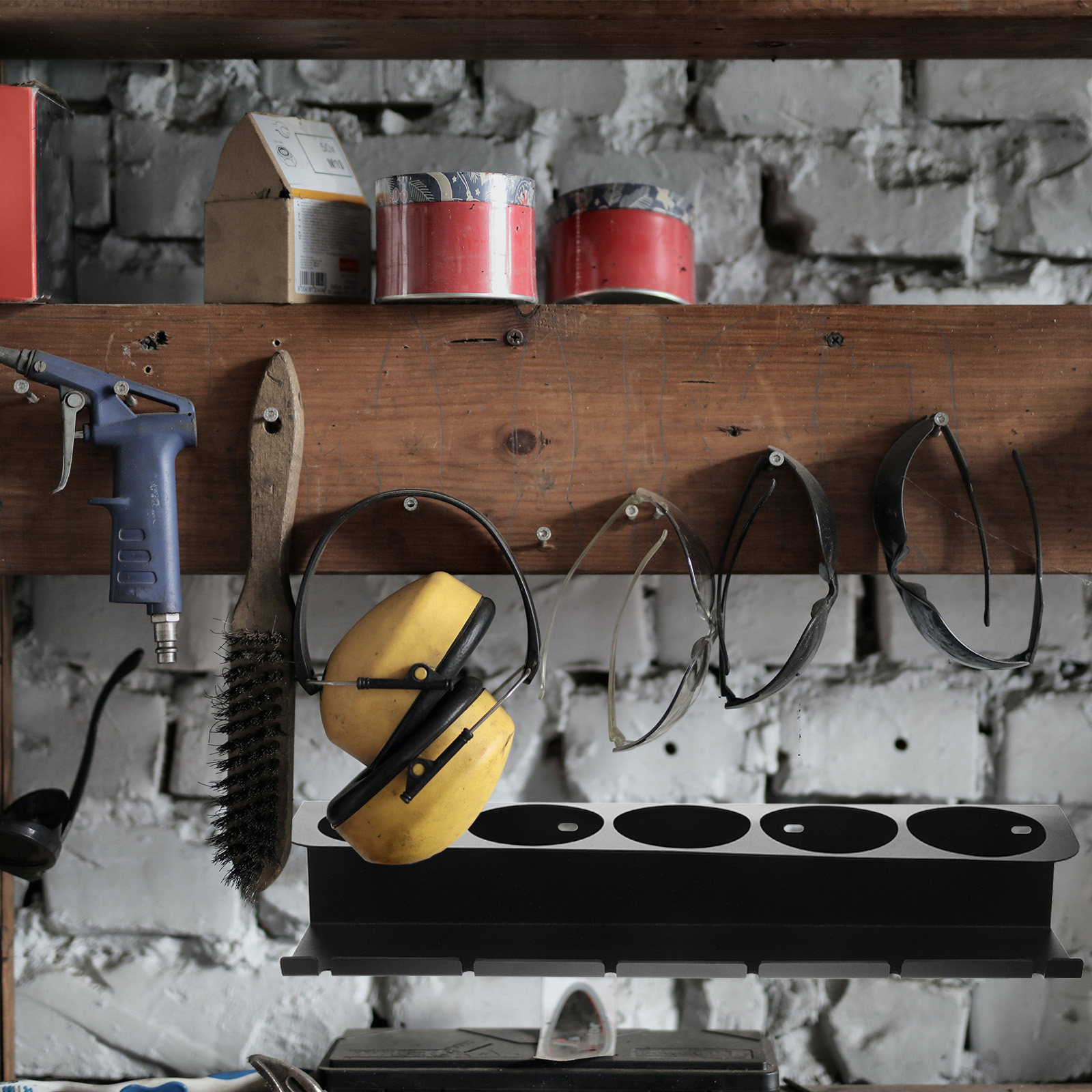 Workshop Tools Rack - 1 Set Ağır Hizmet Tipi Metal
