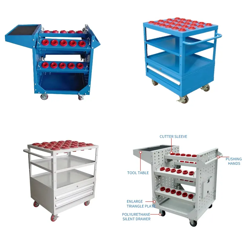 Workshop Tools Cabinet - Dayanıklı Atölye CNC Takım Tutucu Depolama