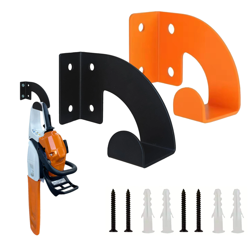 Workshop Tools Rack - 1/2 Alet Rafları, Zincirli Testere Duvara