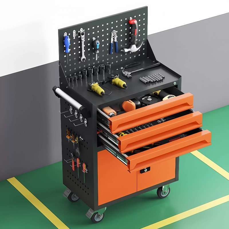 Workshop Tools Cabinet - Oto tamir alet arabası, çekmeceli, hırdavat