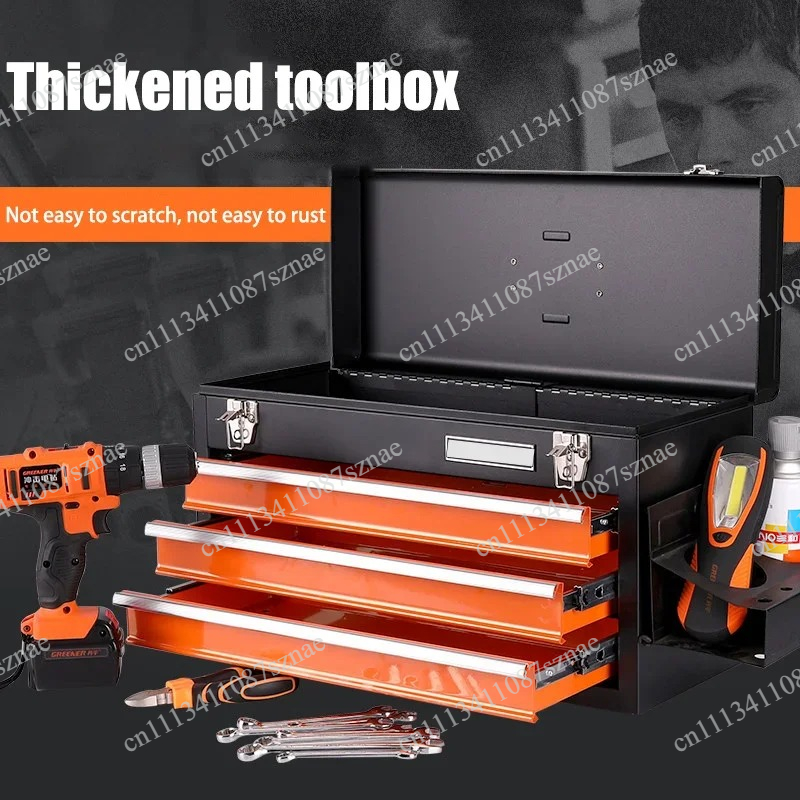 Workshop Tools Cabinet - Taşınabilir 4 Çekmeceli Alet Saklama Kutusu,