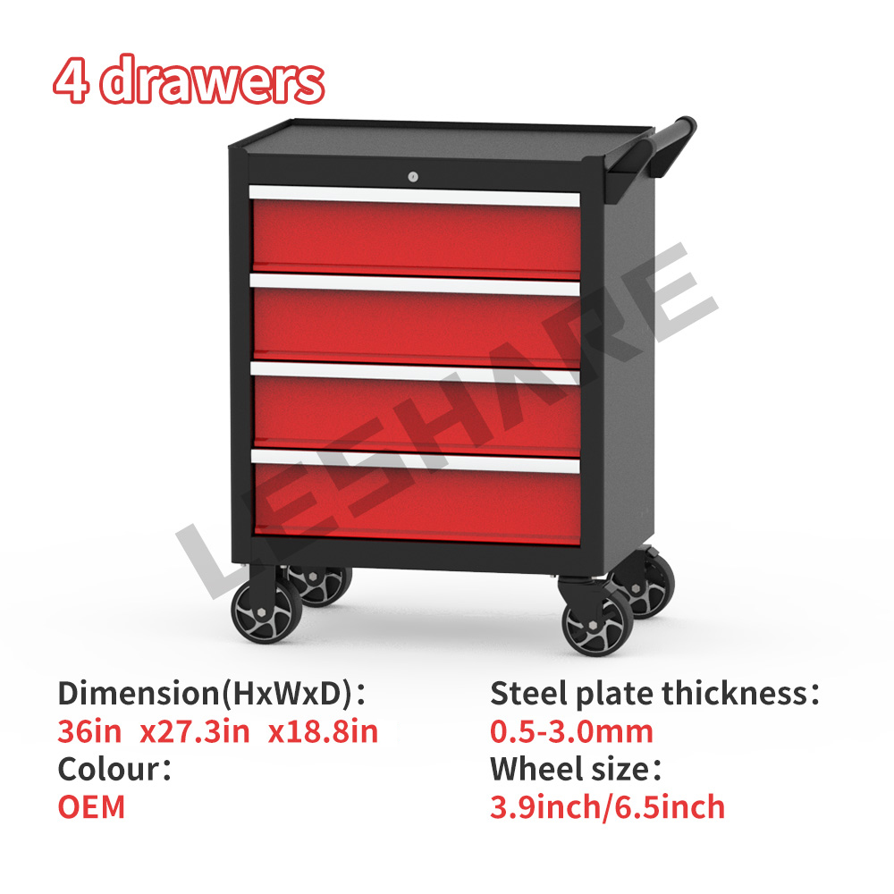 Çin OEM Toptan 4 Çekmeceli Tek - Workshop Tools Cabinet incelemesi ve fiyatı