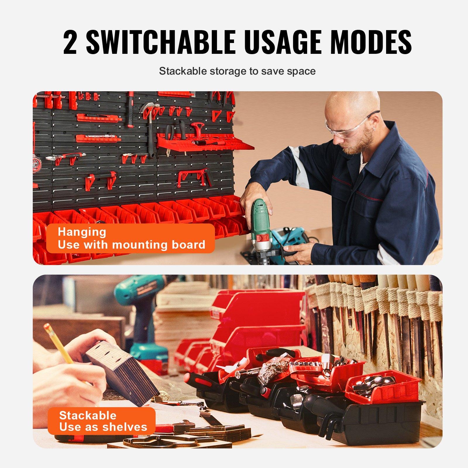 Duvara Monte Edilebilen 30 Böl - Workshop Tools Rack incelemesi ve fiyatı