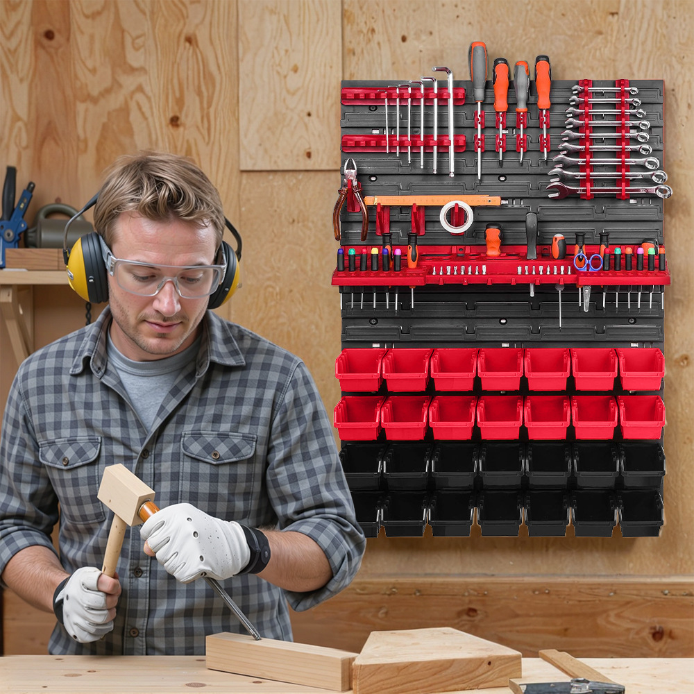 Alet Duvar Depolama Rafı Alet  - Workshop Tools Rack incelemesi ve fiyatı